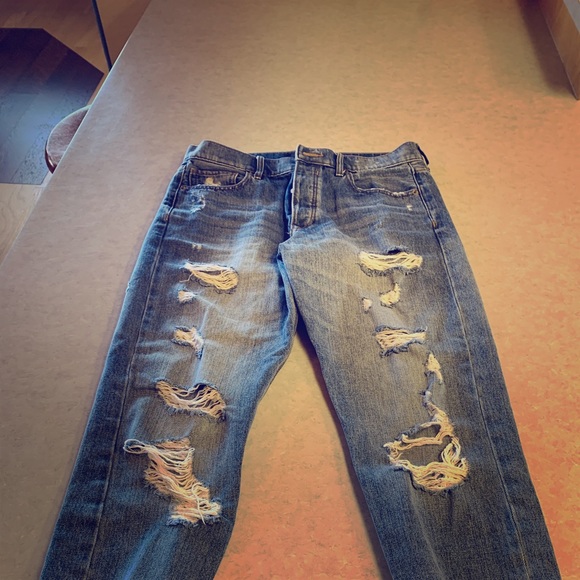 Express Boyfriend Jeans - Picture 1 of 4